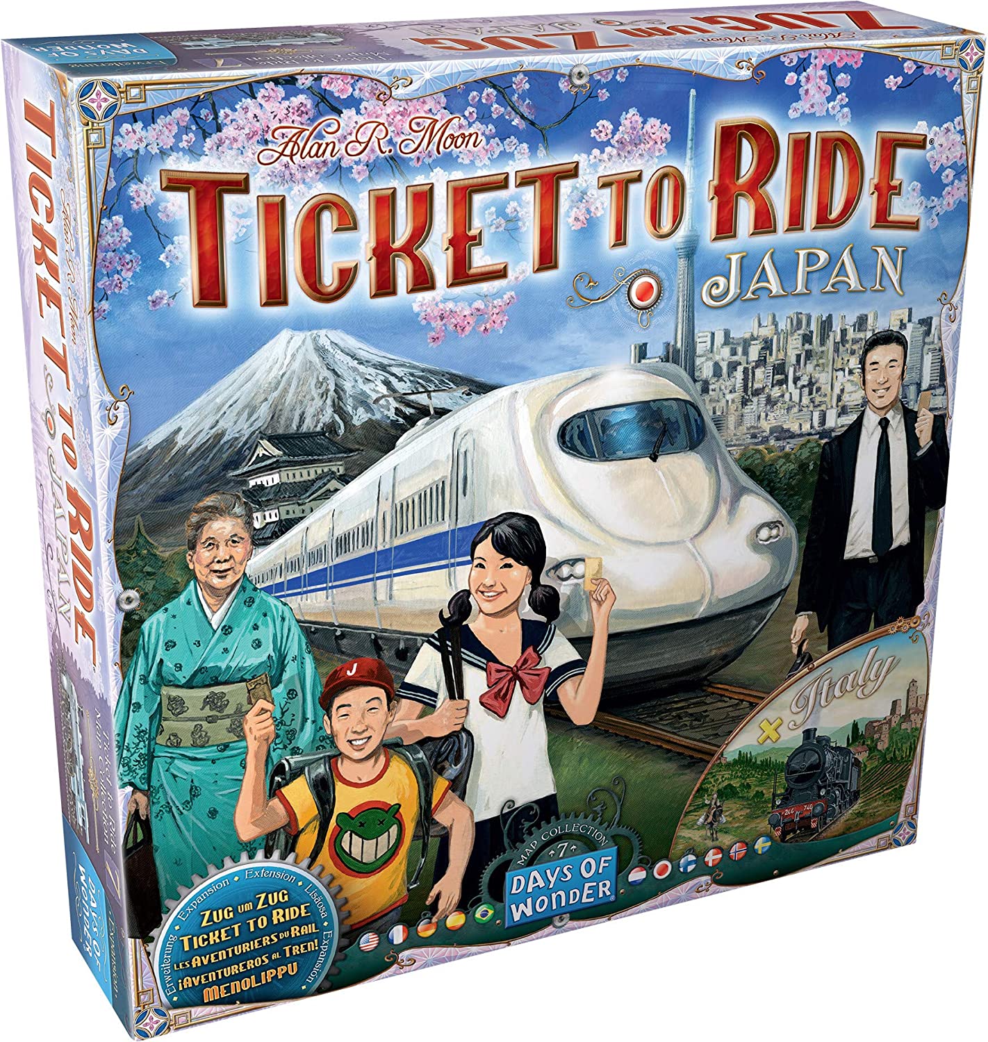 Ticket to Ride : Japan + Italy - Map Collection Vol. 7